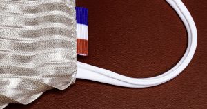 Masque tissu lavable AFNOR et personnalisé made in France | Le point francais